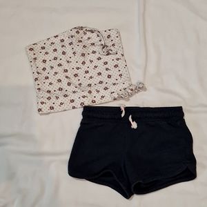 Girl's halter top and shorts, not a set Sz 4T